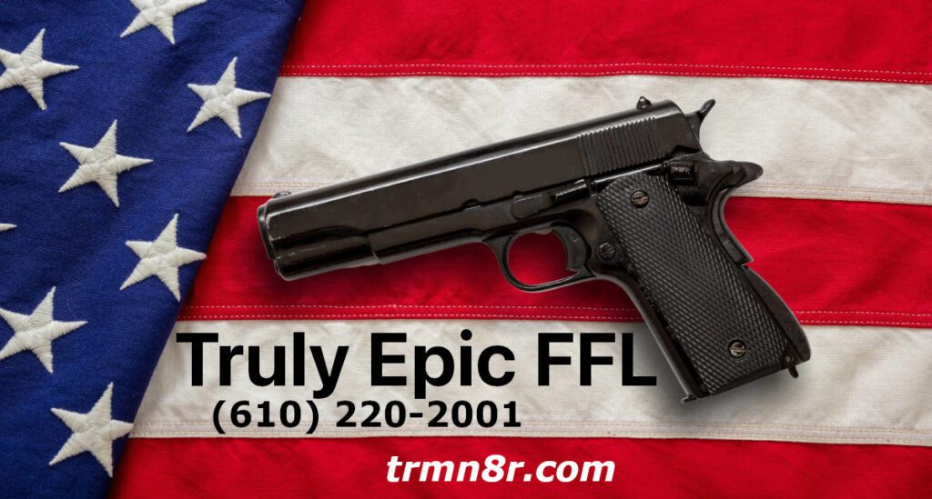 Carry and Concealment Holsters Truly Epic FFL Logo handgun
