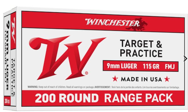 Winchester 9mm Target Round