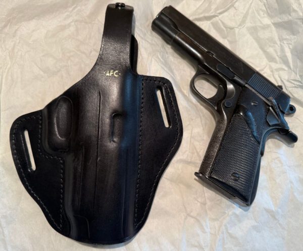Falco AFC Leather Holster Front