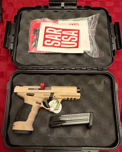 SAR USA SAR9 Mete SAR USA Mete 9MM Coyote