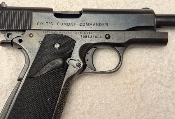 Colt 1911 .45 ACP Combat Commander - Blued Finish Colt Combat Commander 1911 .45 ACP