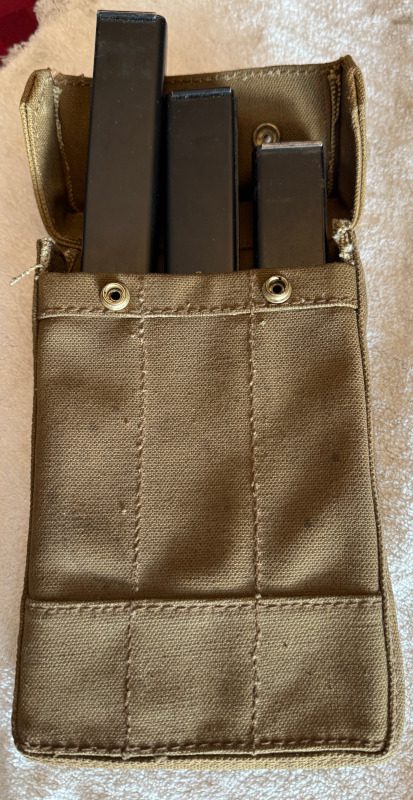 Madsen M50 3 Magazines with Pouch Madsen M50 Magazines and Pouch