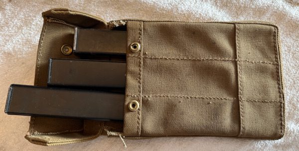 Madsen M50 3 Magazines with Pouch Madsen M50 Magazines and Pouch