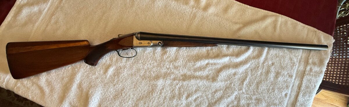 Collectors Antique Parker Brothers VH (Vulcan Steel) Side-by-Side Shotgun Excellent Condition 1918 Parker Brothers VHE 12-gauge with 28-inch original barrels and the original dog buttplate