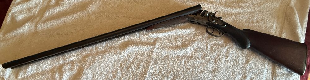 Antique Belgian Enterprise MFG Double Barrel Hammer Shotgun – Side-by-Side – Circa Late 1800s Antique Belgian Enterprise MFG Double Barrel Hammer Shotgun