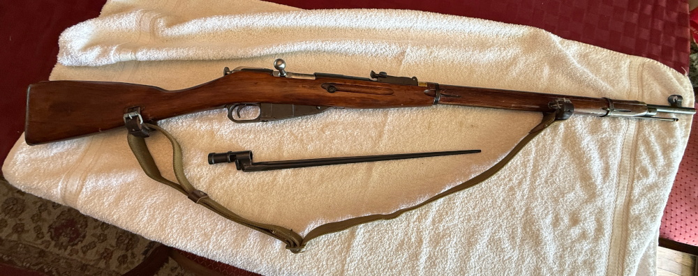 Collectible Russian Mosin Nagant 7.62x54 Collectible Russian Mosin Nagant Rifle