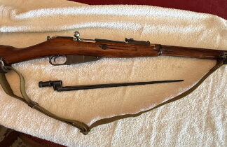 Collectible Russian Mosin Nagant Rifle