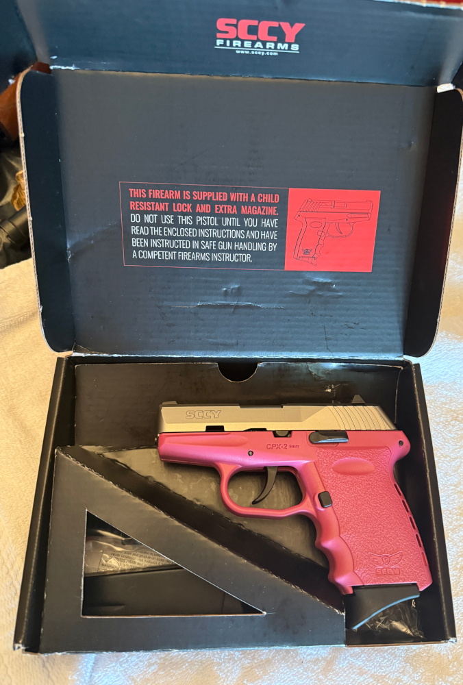 SCCY CPX-2 9mm Pistol SCCY CPX-2 Pistol 9MM