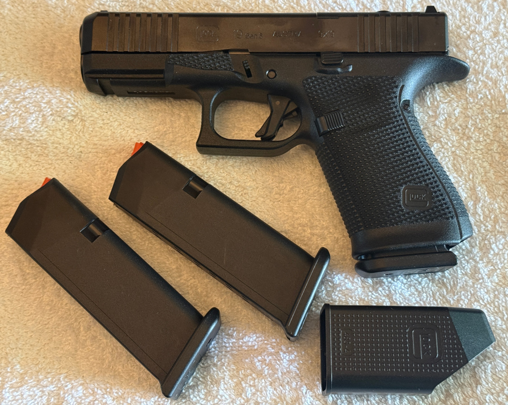 Glock 19 Gen 6 – 9mm Compact Semi-Automatic Pistol Glock19 Gen 6 9MM Semi Auto Pistol