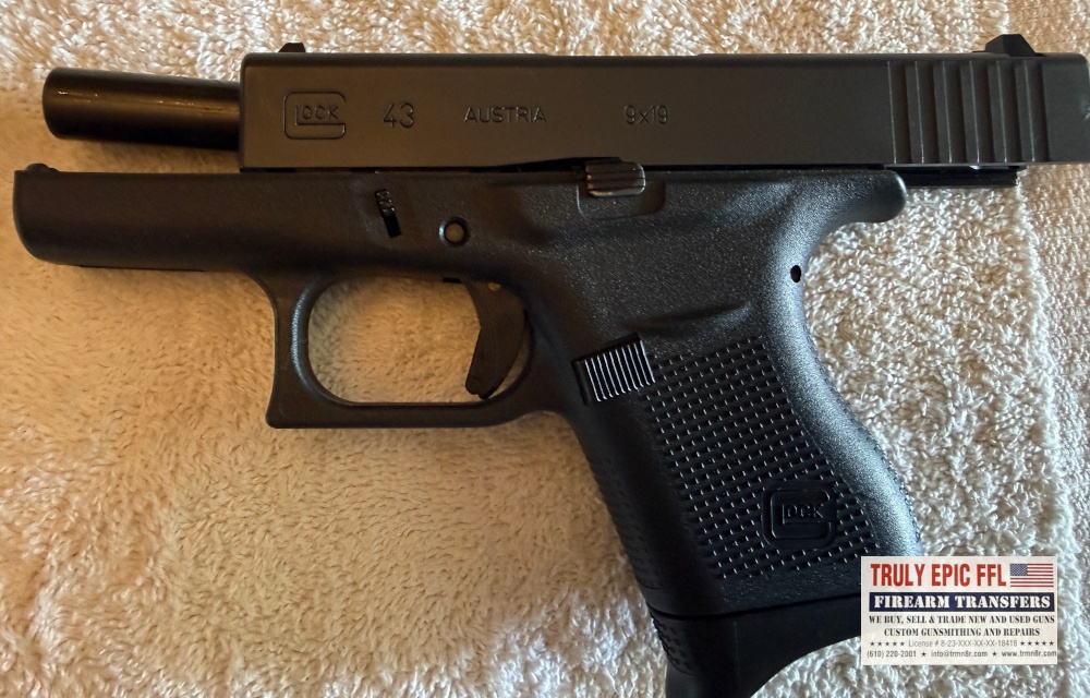 Glock 43 Semi-Automatic Pistol Glock 43 9mm