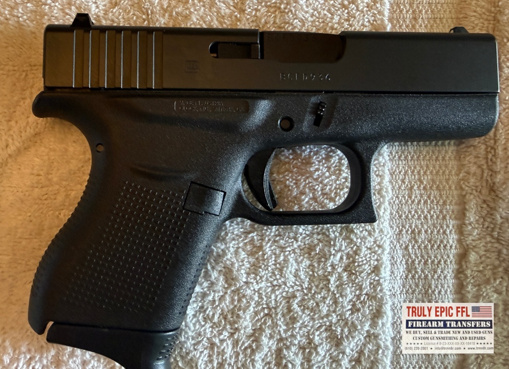 Glock 43 Semi-Automatic Pistol Glock 43 9mm