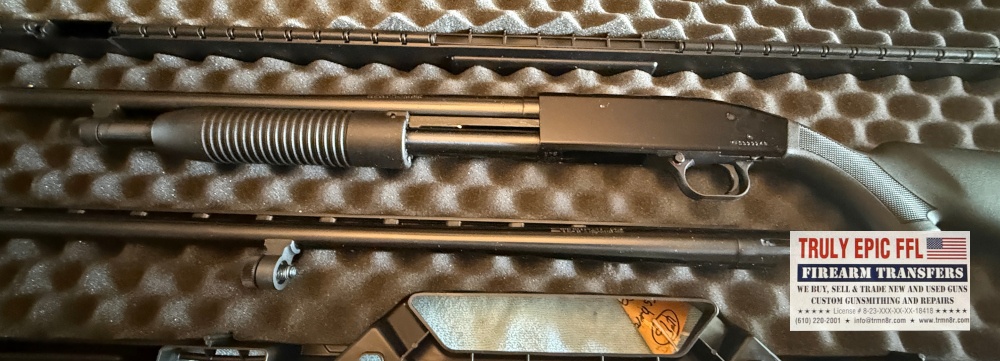 Mossberg Maverick Model 88 Field & Security Shotgun Combo 12 Gauge Mossberg Maverick Model 88 12 Guage Shotgun