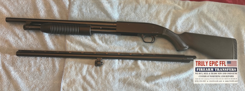 Mossberg Maverick Model 88 Field & Security Shotgun Combo 12 Gauge Mossberg Maverick Model 88 12 Guage Shotgun