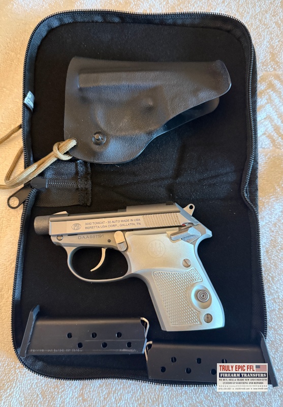Beretta 3032 Tomcat 32 ACP | Truly Epic Firearms Beretta 3032 Tomcat Semi Auto Pistol