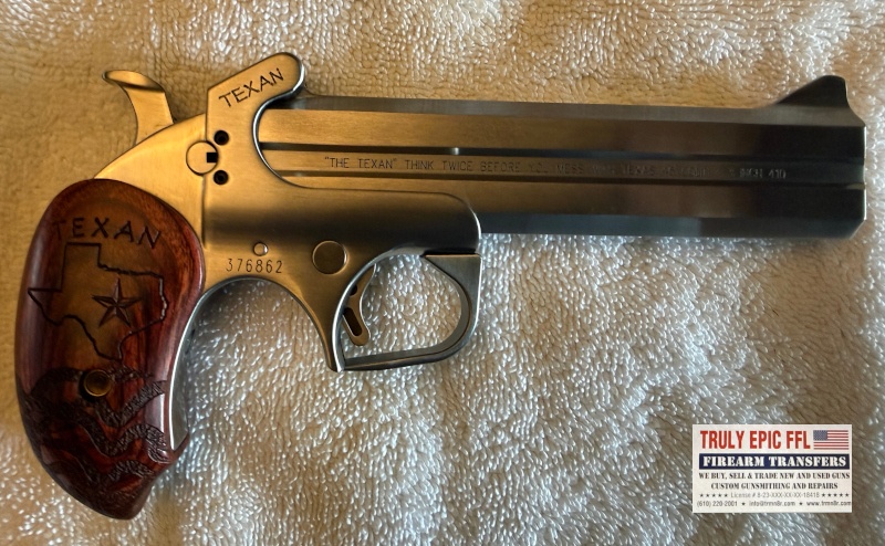 Bond Arms The Texan .45 Colt/.410 | Truly Epic Firearms Bond Arms The TEXAN .45 / 410 Derringer Pistol