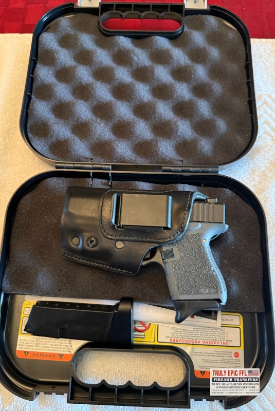 Glock 43 9mm Compact Pistol | Truly Epic Firearms Glock 43 9mm compact pistol