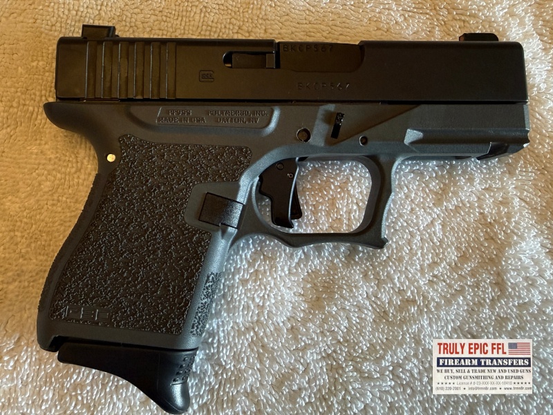 Glock 43 9mm Compact Pistol | Truly Epic Firearms Glock 43 9mm compact pistol