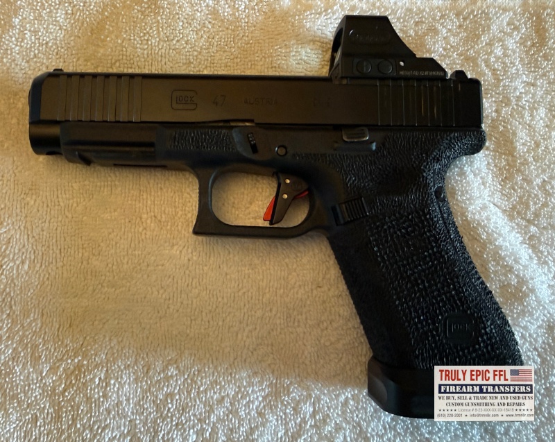 Glock 47 9mm with Holosun HE508T-RD | Truly Epic Firearms Glock 47 9mm with Holosun HE508T-RD red dot