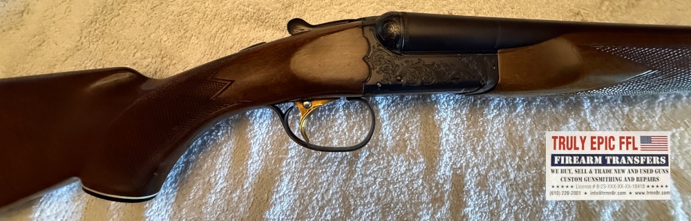 Ithaca Model 200E Shotgun - Beautiful Collectors Condition Ithaca Model 200E 12 Guage Shotgun Side by Side - Beautiful Condition