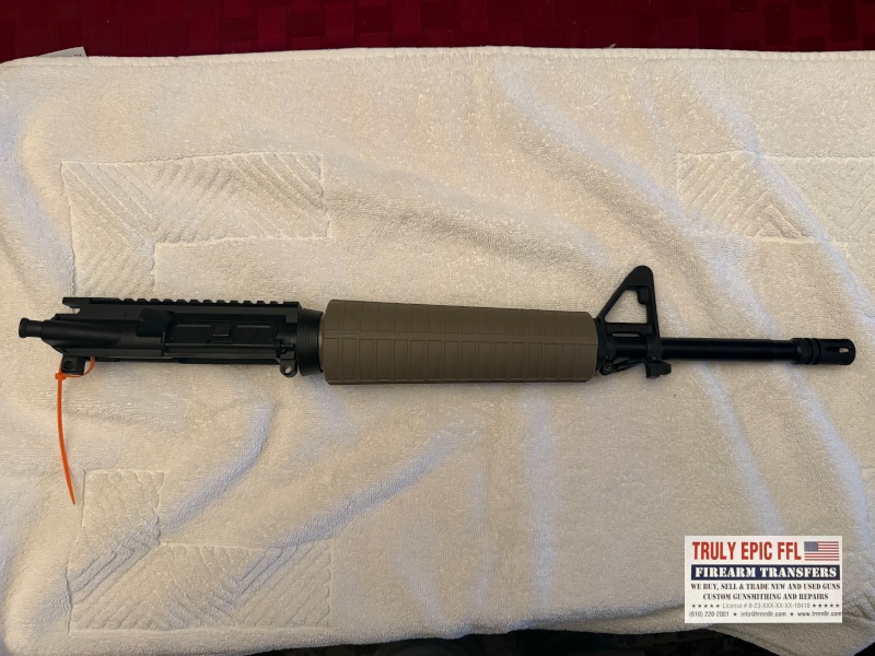 PSA 16 Inch Upper Receiver – .223/5.56 Field Dark Green PSA Field Dark Green Upper Receiver 16" inch Barrel