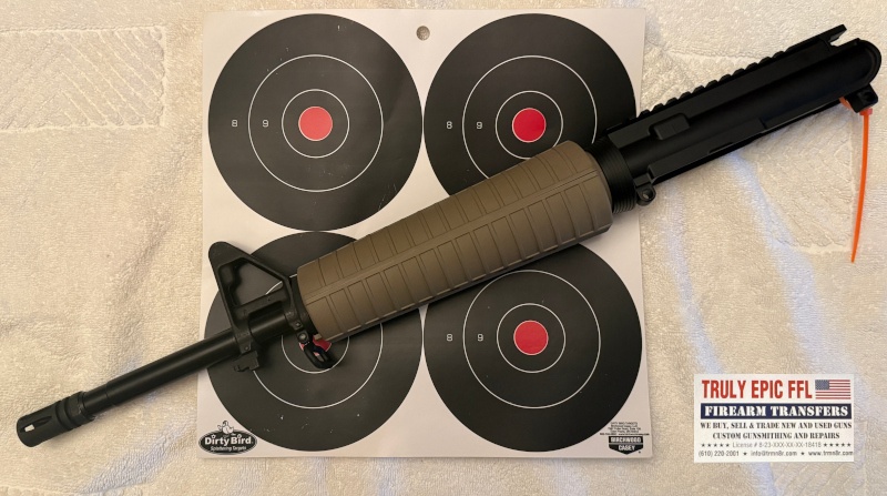 PSA 16 Inch Upper Receiver – .223/5.56 Field Dark Green PSA Field Dark Green Upper Receiver 16" inch Barrel
