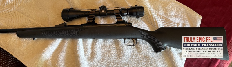 Savage Model 11 .223 Remington Bolt-Action Rifle with Tasco Scope – Very Good Condition Savage Model 11 .223 rifle with Tasco scope in very good condition