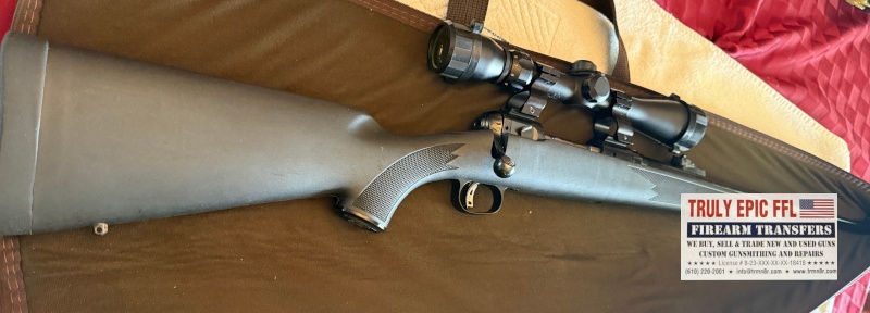 Savage Model 11 .223 Remington Bolt-Action Rifle with Tasco Scope – Very Good Condition Savage Model 11 .223 rifle with Tasco scope in very good condition
